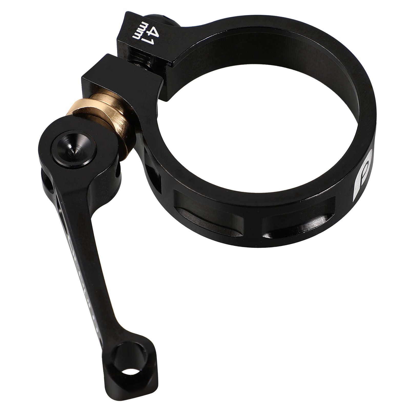 HOMEMAXS Bike Seat Post Clamp for Folding Bike 33.9mm Aluminum Alloy