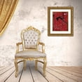 thumbnail image 3 of Wiley, Marta 20x24 Gold Ornate Wood Framed with Double Matting Museum Art Print Titled - Pole Dancer II, 3 of 4