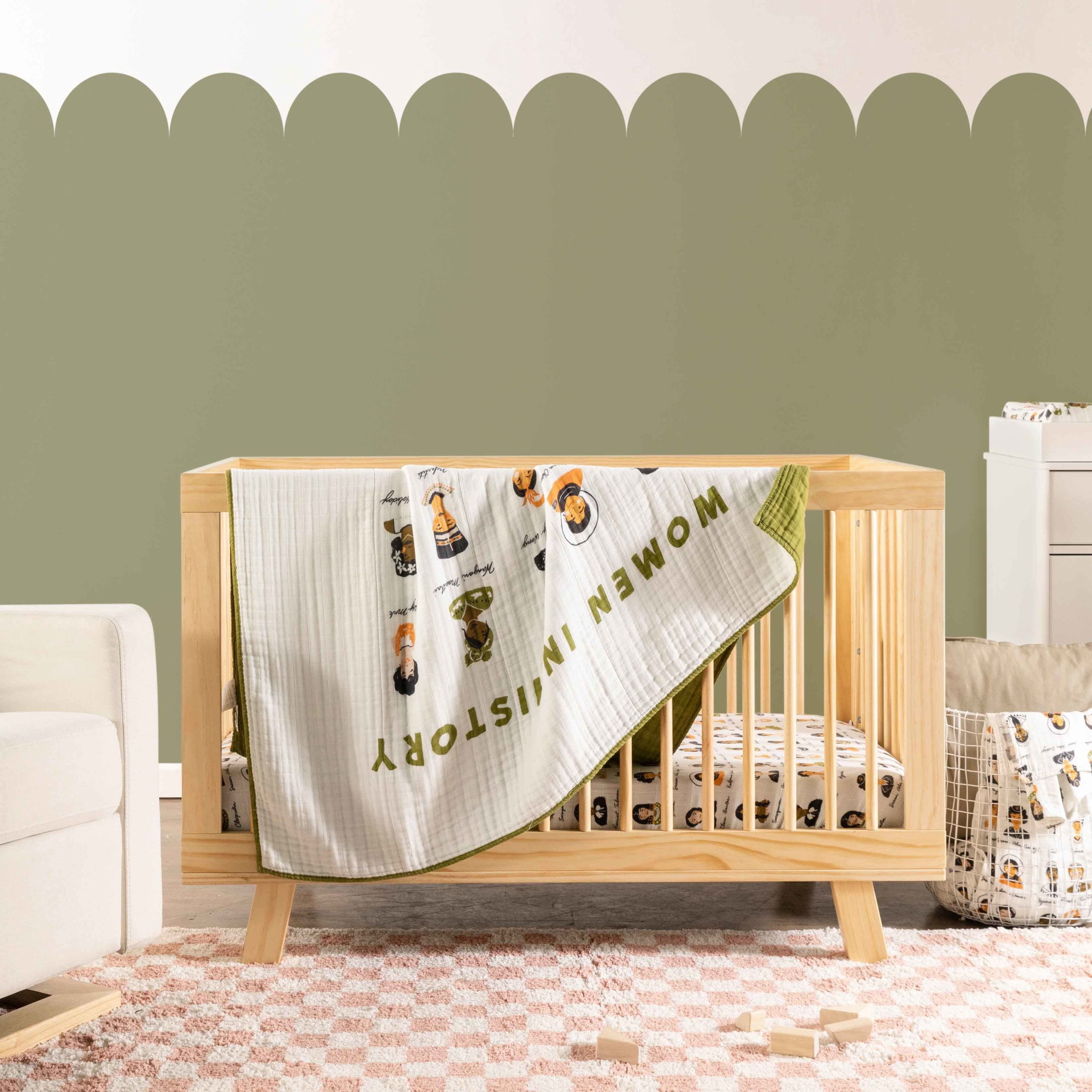 Babyletto Quilt in 3-Layer GOTS Certified Organic Muslin Cotton