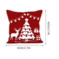 thumbnail image 2 of Fundas de Almohada de Navidad Funda de Almohada Super Suave de Navidad, Funda de Almohada de Sofá Impresa de Santa Claus, Funda de Cojín de Decoración de Estudio de Santa Claus, 2 of 4