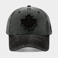 thumbnail image 5 of kaondbfi Summer Outdoor Travel Essentials Accessories Baseball Caps for Women and Men Canada Maple Cotton Baseball Cap Sports Outdoor Casual Hat, 5 of 8