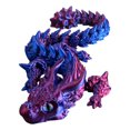 thumbnail image 3 of Simulación Articulada Impresa en 3D Dragón Adorno () Rojo, 3 of 4