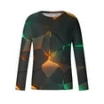 thumbnail image 5 of Nmnitkp Long Sleeve Shirt Trendy and Fashionable Graphic Men's Long Sleeve Shirt Round Neck Cross Print Pullover Top ​​​​​​​​​​​High-Quality and Healthy Fabric Men's Long Sleeve Shirt （Plus Size）, 5 of 5