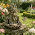 thumbnail image 5 of The Quiet Offering A Tree-Integrated Outdoor Ancient Bird Feeder Sculpture, Waterproof Tree-Mounted Resin Bird Feeder, Forest Guardian Style Garden Yard Art Decor for Backyard Wildlife, A, 5 of 7