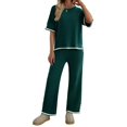 thumbnail image 1 of Pantalón de Punto de Corta, Traje Verde Talla S, 1 of 7
