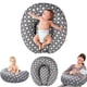 thumbnail image 5 of Chilling Home Almohadas de lactancia de cuerpo completo, almohada para embarazo, maternidad, mujeres embarazadas imprescindibles para dormir con funda extraíble, gris, 5 of 5