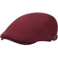 thumbnail image 4 of CoCopeaunts Newsboy Hats for Women Cotton Flat Cap Men Women Soft Golf Driving Cabbie Hat Adjustable Ivy Newsboy Cap, 4 of 8