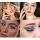 thumbnail image 4 of Cristales faciales temporales Joyería facial Cristales de gemas faciales multicolor, 4 of 5