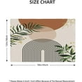 thumbnail image 2 of Mid Century Leaf Placemats Set of 4,Washable Non-Slip Heat-Resistant Kitchen Table Mats for Dining Outdoor Home Decor 4 PCS, 2 of 5