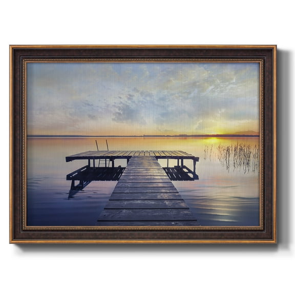 Evening Calm Premium Framed Canvas- Ready to Hang