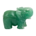 thumbnail image 5 of MyArtWe Jade Elephant Figurines Good Luck Ornament Decor Knick Knacks, 5 of 10