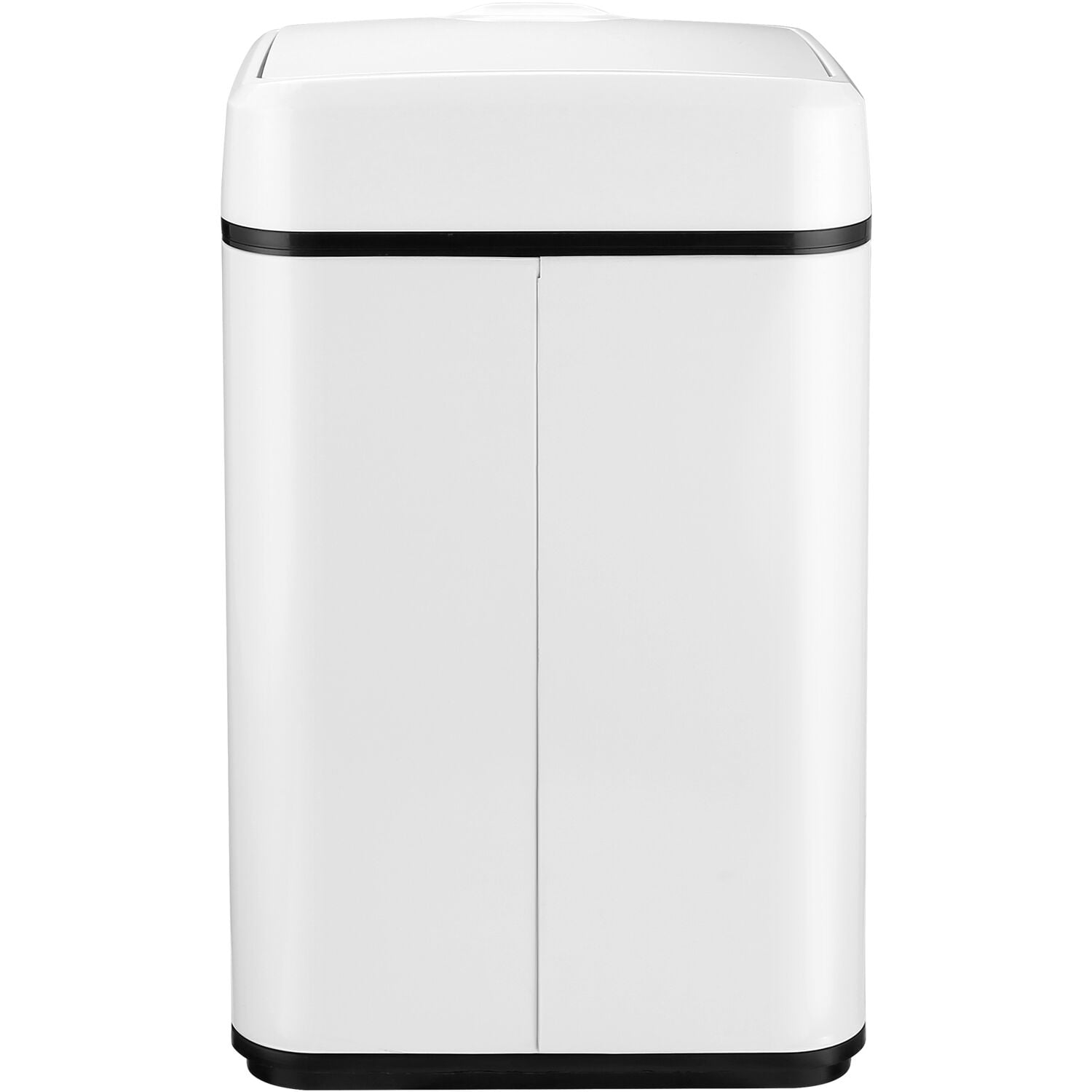 Hanover 12 Liter / 3.2 Gallon Hands Free Trash Can Garbage Bin, Fingerprint resistant, Soft Close, Sensor Lid