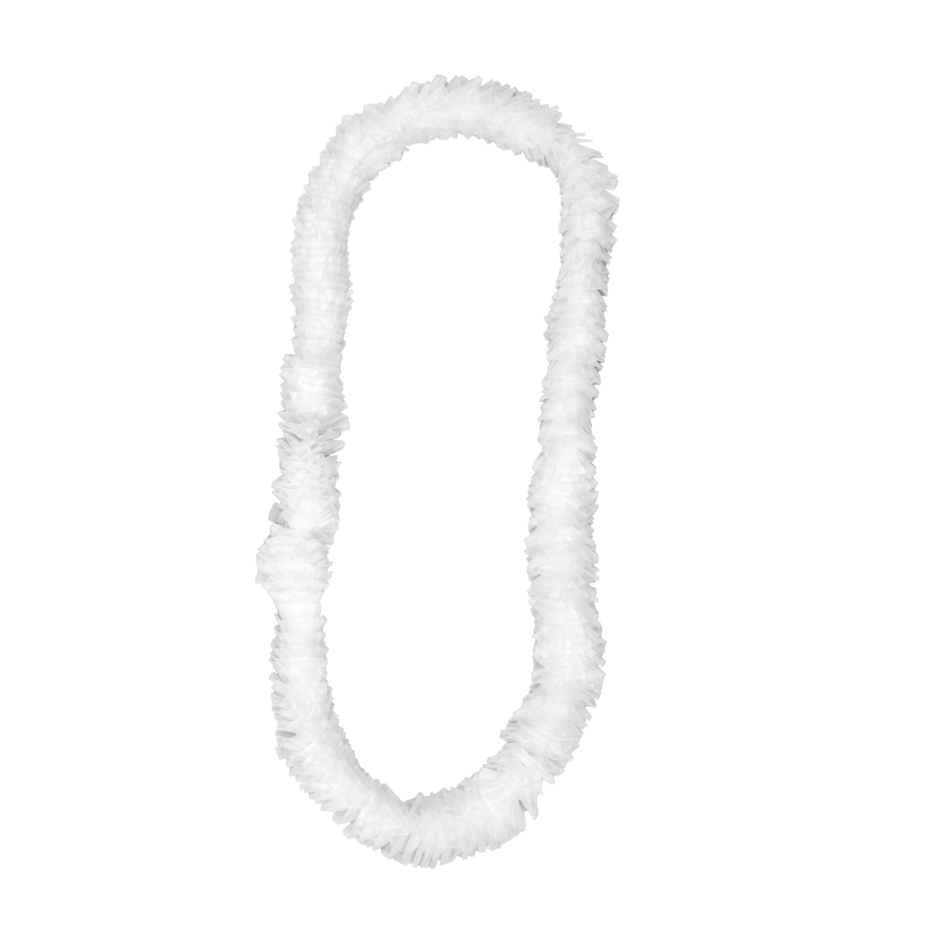 Collier de fleurs en plastique rouge et blanc (6 pièces), 81 cm, pour adulte, décoration, fête du Canada, une belle façon de célébrer