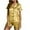 Yellow, variant on Uaswgudfs Womens Silk Satin Pajama Sets Soft Short Sleeve Button Down Sleepwear Top and Shorts 2 Piece Pjs Lounge Set
