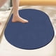 thumbnail image 5 of Alfombrilla de baño grande absorbente de 40 x 60 cm, antideslizante, de secado rápido, fácil de limpiar y apta para ducha, bañera y lavabo. Aestivo | Azul marino | AESTIVO, 5 of 8