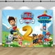 thumbnail image 4 of Fondo de fotografía para fiesta de cumpleaños de Paw Patrol Feliz Cumpleaños personalizado para niños de 1.º y 2.º año, pancarta de fotos para baby shower, 4 of 5