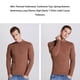 thumbnail image 3 of Guardurnaity Ropa de abrigo, suministros para hombres, camisa térmica, jerséis informales, multicolor, tamaño compacto, flexible al tacto, ropa de manga Ropa interior Marrón Guardurnaity AP013704-02, 3 of 6