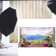 thumbnail image 2 of 210X150Cm Group Photo European Style Landscape Portable Gathering Photography Background Cloth, A, 2 of 5