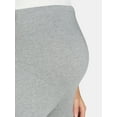 thumbnail image 5 of Time and Tru Maternity Essential Legging, Sizes S-XXL, 5 of 5