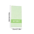 thumbnail image 3 of Plaid Pattern Beach Towel, 70x150 cm, Soft Polyester, Quick-Dry, Absorbent, Lightweight Travel and Pool Towel, Multiple Colours Available, 3 of 6