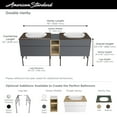 thumbnail image 7 of American Standard 7813001.479 Studio S 33 in. Above-Counter Sink Top, Walnut, 7 of 7