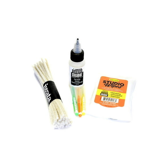 Airbrush Cleaning Accessories kit refill pack (pack of 2)