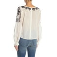 thumbnail image 2 of FREE PEOPLE $128 Womens New White Everything I Know Blouse S B+B, 2 of 3
