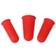 thumbnail image 4 of Manga Del Pulgar Batería de Cocina Antideslizante Pistola de pegamento caliente Tapas para dedos Funda de silicona para dedos (Rojo 3 piezas) Likrtyny Libre de BPA, 4 of 4