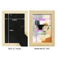 thumbnail image 4 of Seria IV - Framed Print w/glass - Natural Wood, 4 of 8