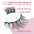 thumbnail image 4 of Pestañas Magnéticas Premium EVERBELLE Estilo Cat-Eye 3 Pack + delineador Love, 4 of 6