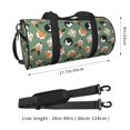 thumbnail image 4 of Haiem Animal Heads Pattern Gym Bag for Women Men, Waterproof Travel Duffel Bags, Personal Item Travel Bag Weekender Bag with Shoes Compartment & Wet Pocket, 4 of 8
