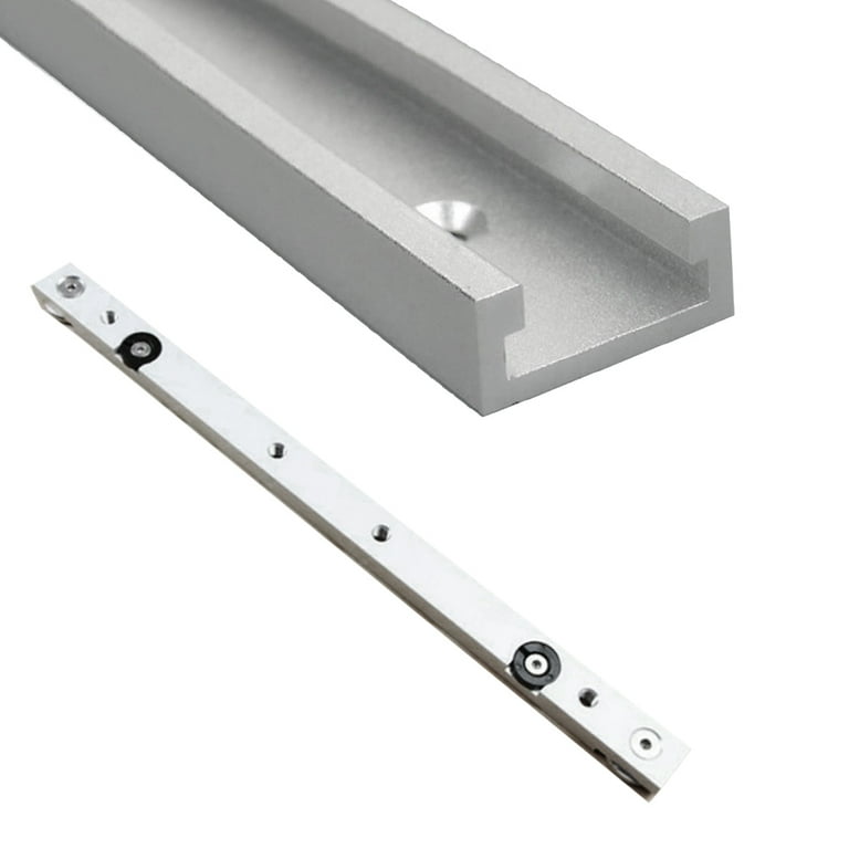 Aluminium Alloy Miter Bar Clamping Tool Slider Table Saw Gauge
