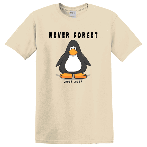 Club Penguin Never Forget T-shirt