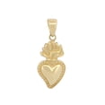 thumbnail image 1 of Dije Corazón de Jesus Oro Sólido Amarillo 10k, 1 of 3