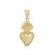 thumbnail image 1 of Dije Corazón de Jesus Oro Sólido Amarillo 10k, 1 of 3