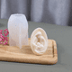 thumbnail image 3 of Molde Silicon Navidad Sagrada Familia Virgen Jesus Vela 3d blanco, 3 of 5