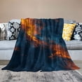 thumbnail image 2 of WYYP Flannel Bed Blanket Plush Throw Blanket for Sofa Couch Bed Decorative Soft Cozy Gentle Feeling Lightweight Printed Design Easy Care for Adults 40x50in, 2 of 6