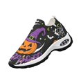 thumbnail image 2 of Air Cushion Walking Shoes, Running Shoes for Women Men Athletic Walking Sneakers,Fall Leaf Shoes,Halloween Shoes for Hiking Walking Sports Travel Jogging Shoes, Black US-10/EU-44, 2 of 9