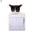 thumbnail image 4 of Gwong Decoración hogareña Animales lindos para perros gato de pared extraíble pegatina de la pared de la casa de los niños de la decoración de la decoración Gwong 96767, 4 of 7