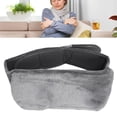thumbnail image 5 of YAHHU Adjustable Dark Gray Hot Water Bottle Waist Belt – Soft Plush, Heat‑Retaining, Foldable Support for Uterus & Belly, 5 of 15