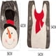 thumbnail image 4 of Juego de dos piezas de aseo navideño Juego de dos piezas estilo muñeco de nieve, 4 of 5