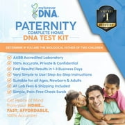 At-Home Paternity DNA Collection Kit - 1 Alleged Father & 2 Children | My Forever DNA