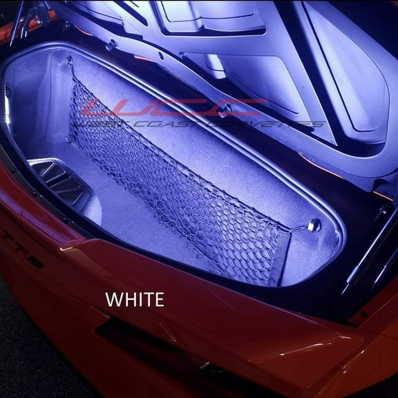 C8 Corvette Front and Rear Trunk LED Lighting Kit White