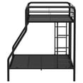 thumbnail image 5 of Carson Metal Twin Over Full Bunk Bed Glossy Black, 5 of 9