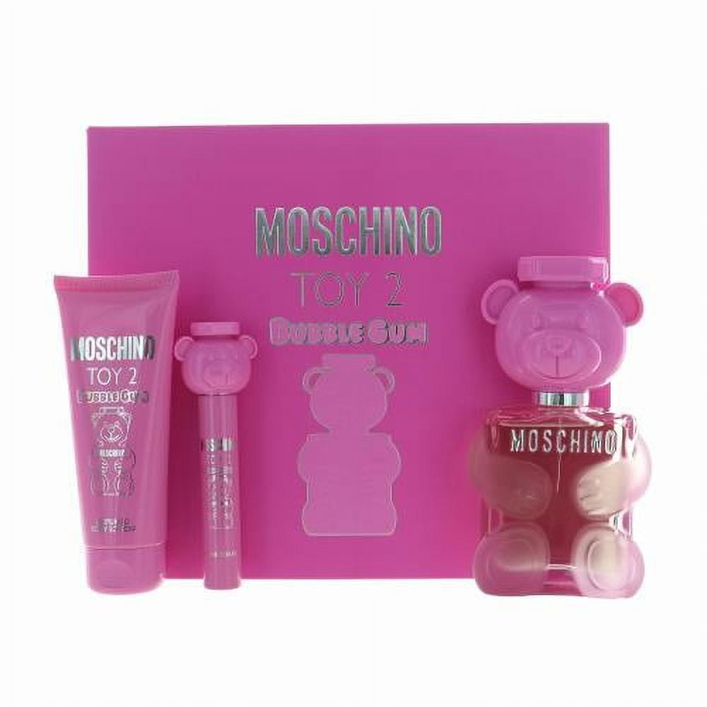 Moschino Toy 2 Bubblegum Eau De Parfum Trio Gift Set for Women
