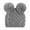 Grey, variant on SUXIAN Toddler Girls Boys Winter Hats Boys Soft Baby Caps Kids Knit Winter Warm Hats with Bear Winter Hats for Girls Khaki 6-18 Months
