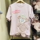 thumbnail image 4 of Camiseta original Shanghai Disney 2024 Duffy CookieAnn manga corta algodón StellaLou pareja básica manga corta, 4 of 5