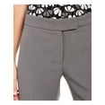 thumbnail image 3 of ANNE KLEIN Womens Gray Zippered Ankle Wear To Work Straight leg Pants 6, 3 of 4