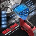 thumbnail image 3 of LIVOWALNY Cordless Tire Inflator Air Compressor Compatible with Milwaukee 18V Battery, Portable Handheld Air Pump with D, 3 of 7