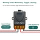 thumbnail image 5 of Interruptor remoto,Control de Motor de Interruptor de Control Remoto Inalámbrico de Un Solo Canal Ac85-220V Tomshoo  Con 1 mando a distancia de 433Mhz, 5 of 7